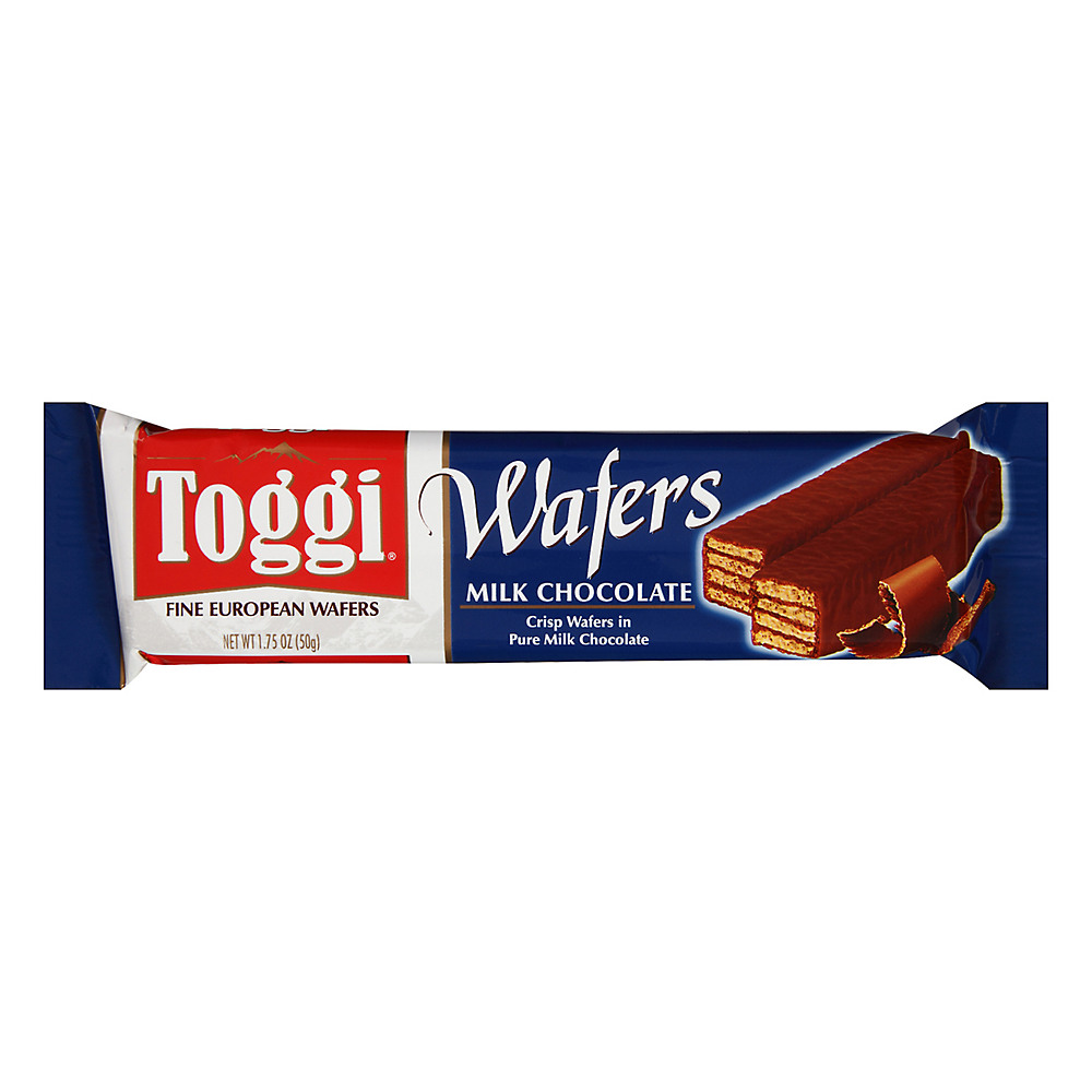 Calories in Toggi Milk Chocolate Wafers, 1.75 oz