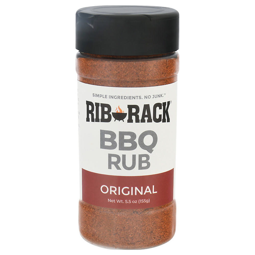 Calories in Rib Rack Original Dry Rub Seasoning, 5.5 oz