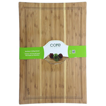 Core Bamboo Daffodil Collection 18x12 in Cutting Board, EACH