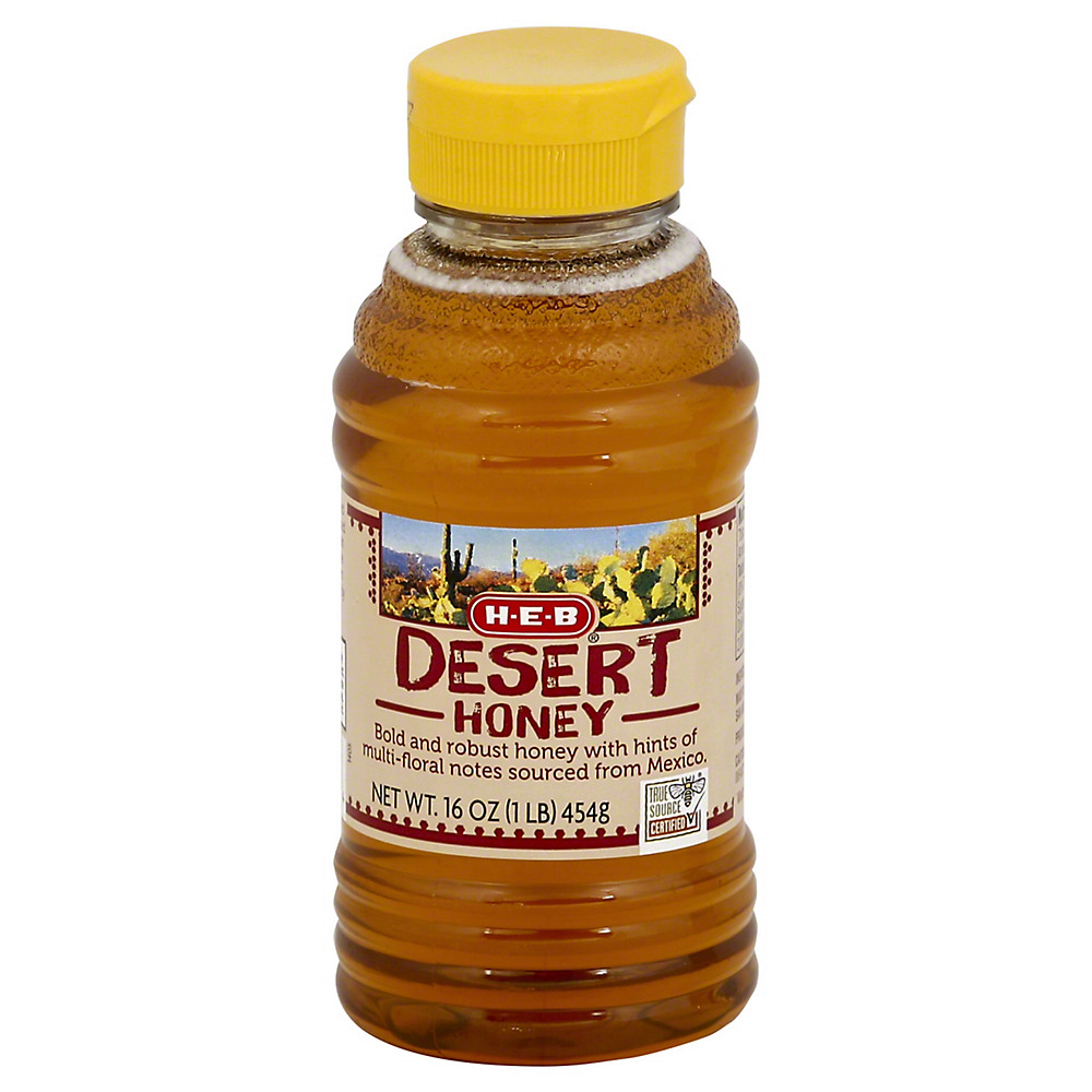 Calories in H-E-B Mexican Desert Honey, 16 oz