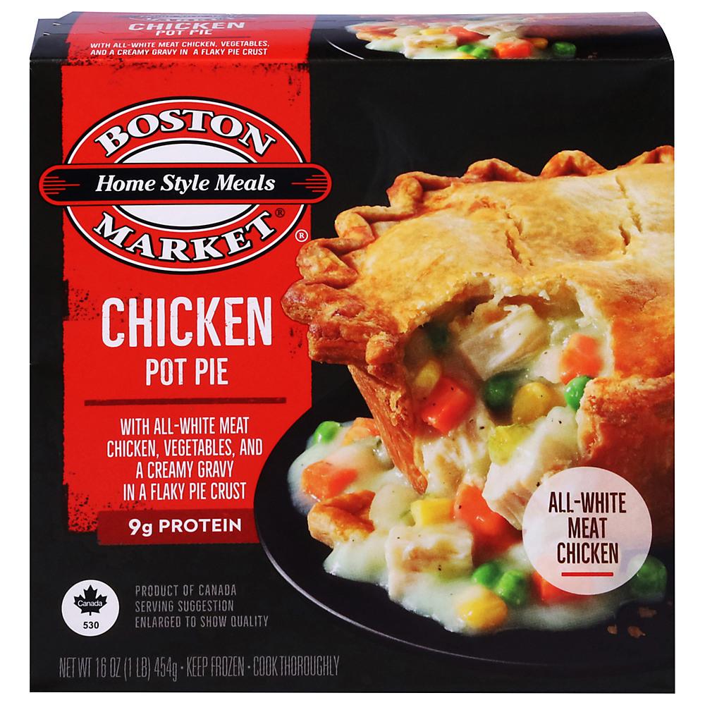 Calories in Boston Market Chicken Pot Pie, 16 oz