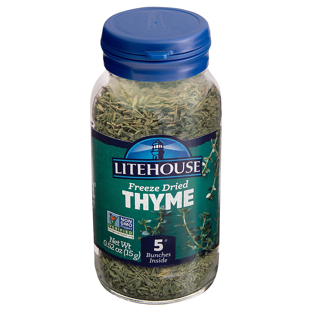 Calories in Litehouse Instantly Fresh Thyme, .52 oz