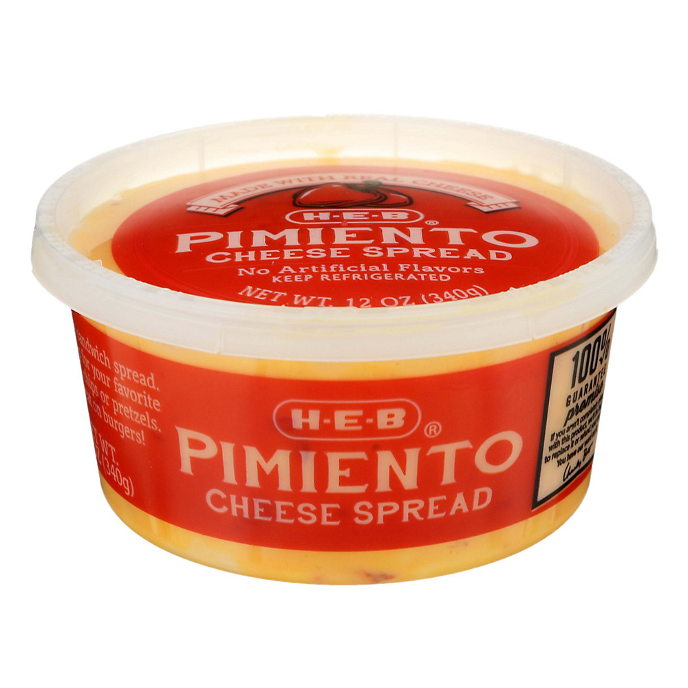 Calories in H-E-B Pimiento Cheese Spread, 12 oz