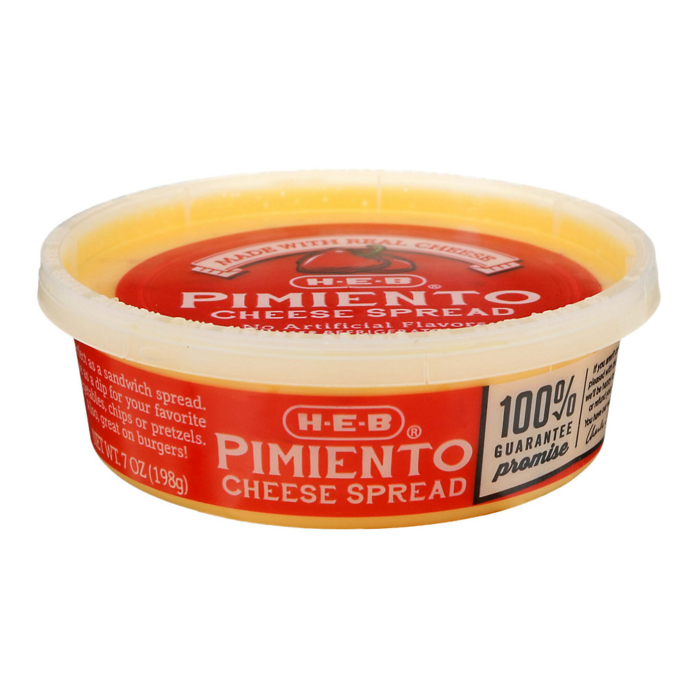 Calories in H-E-B Pimiento Cheese Spread, 7 oz