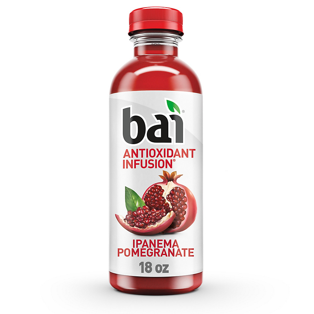 Calories in Bai 5 Antioxidant Infusions Ipanema Pomegranate Beverage, 18 oz