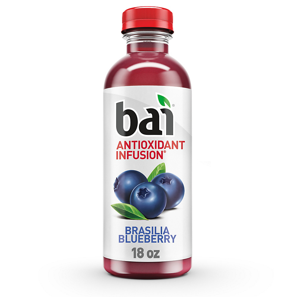 Calories in Bai Antioxidant Infusions Brasilia Blueberry Beverage, 18 oz