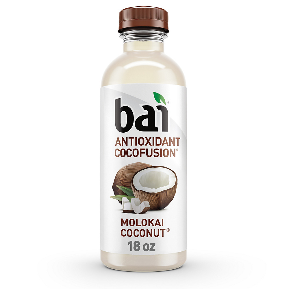 Calories in Bai 5 Antioxidant Infusions Molokai Coconut Beverage, 18 oz