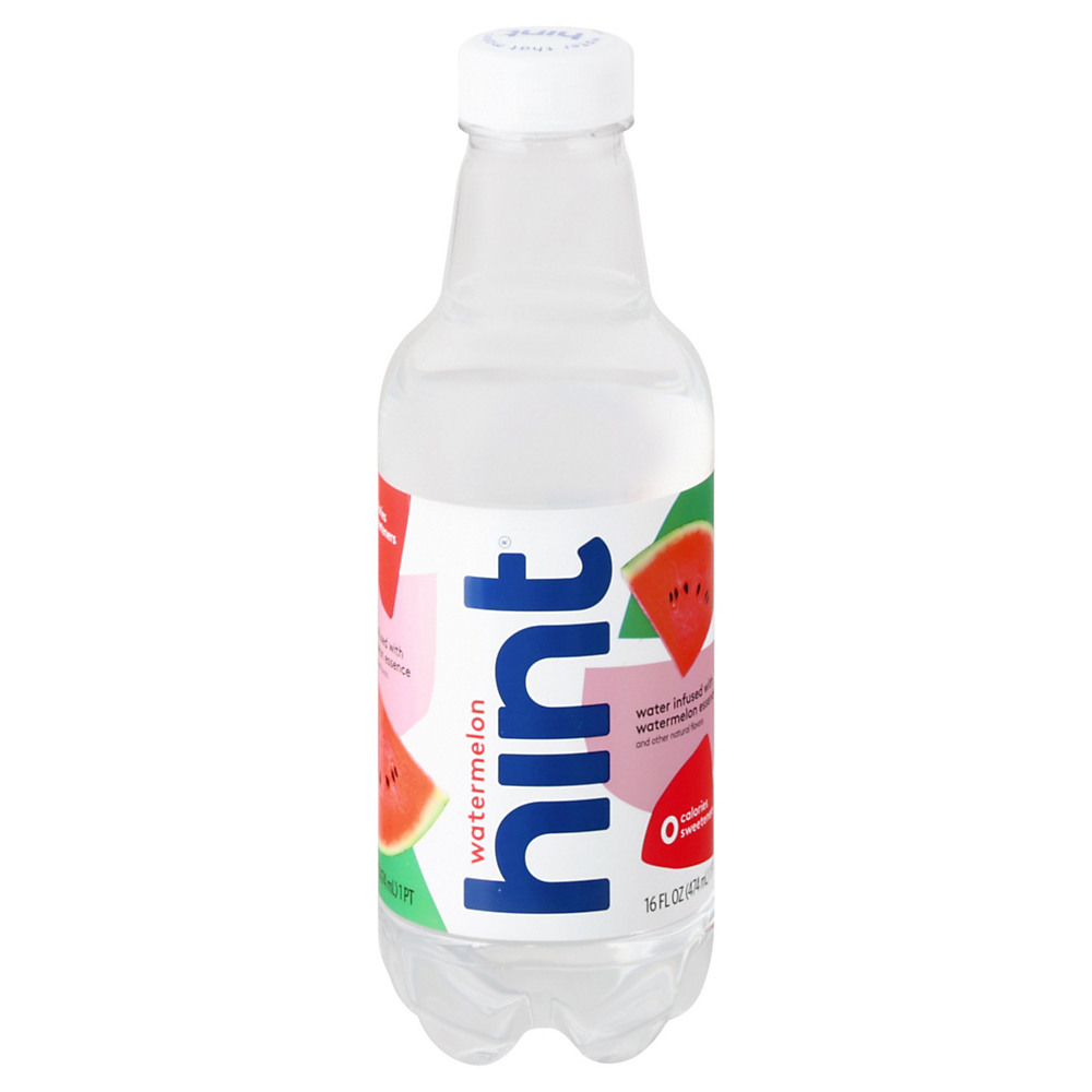 Calories in Hint Water Infused with Watermelon, 16 oz