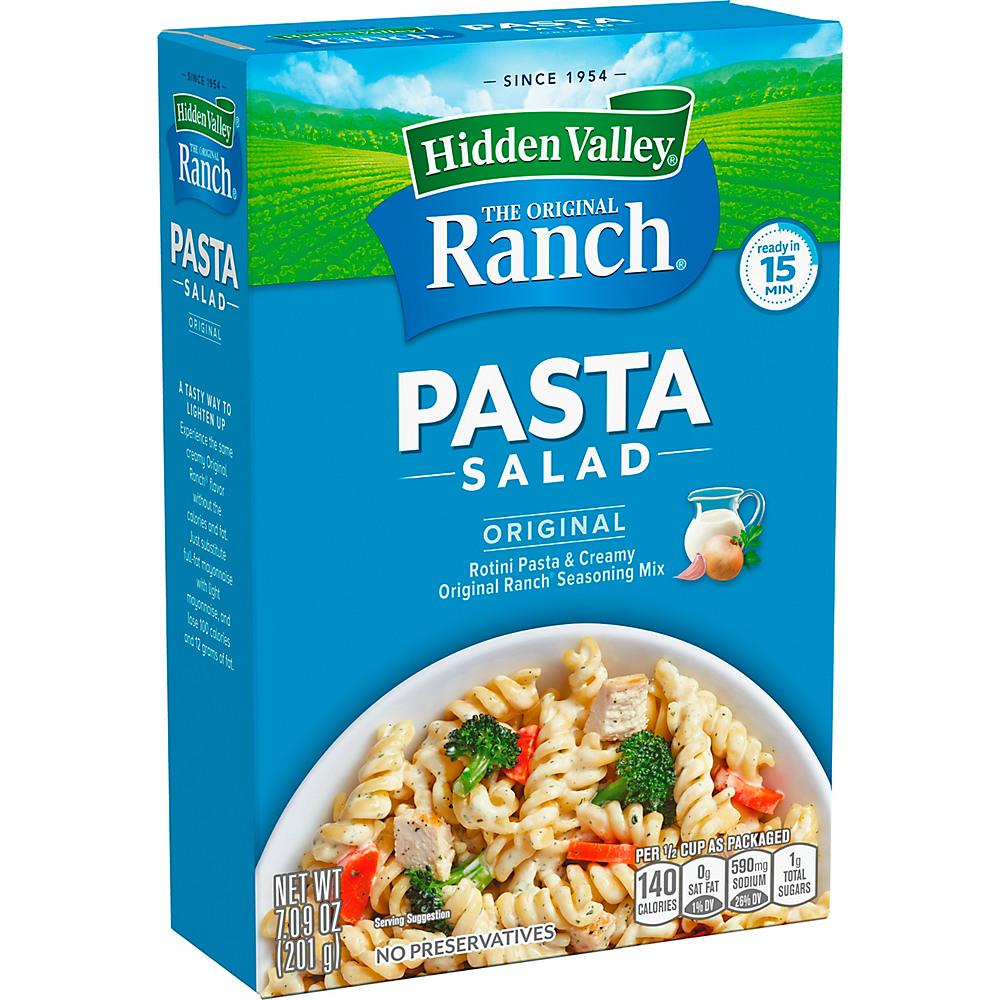 Calories in Hidden Valley Original Ranch Pasta Salad, 7.09 oz