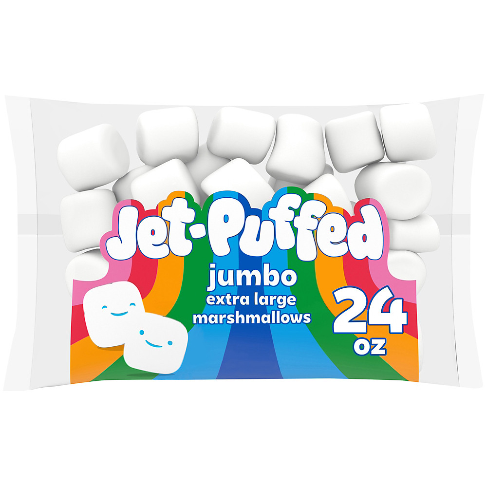 Calories in Kraft Jet-Puffed Jumbo Mallows Extra Large Marshmallows, 24 oz