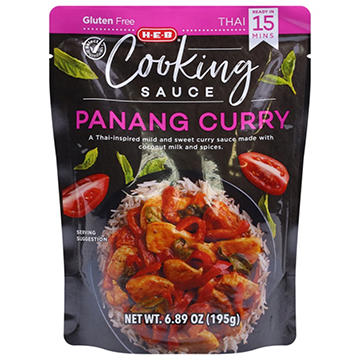 H-E-B Cooking Sauce - Panang Curry, 6.89 oz