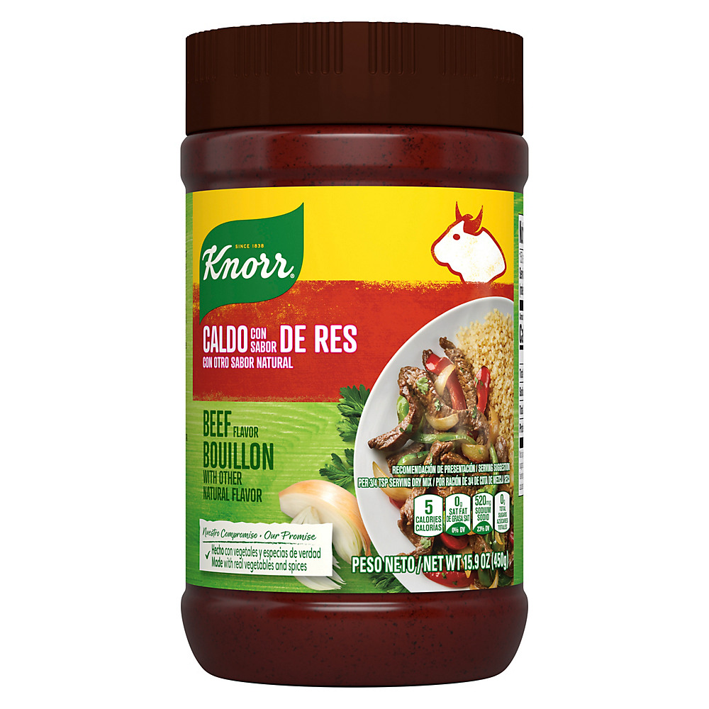 Calories in Knorr Beef Granulated Bouillon, 15.9 oz