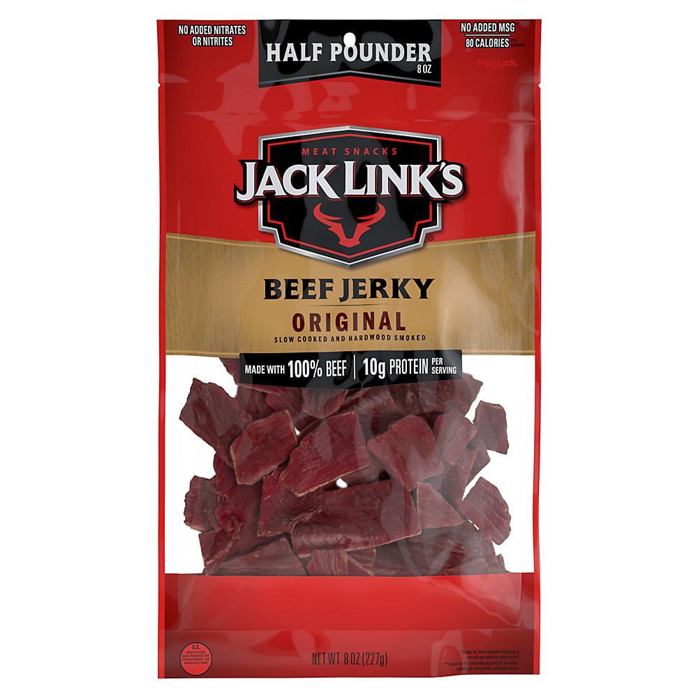 Calories in Jack Link's Original Beef Jerky Mega Pack, 8 oz