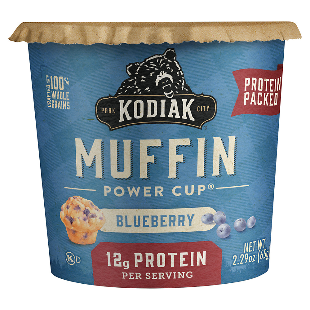 Calories in Kodiak Cakes Unleashed Blueberry Muffin Cup, 2.19 oz