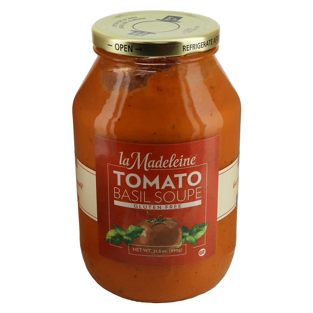 Calories in La Madeleine Tomato Basil Soup, 31.5 oz