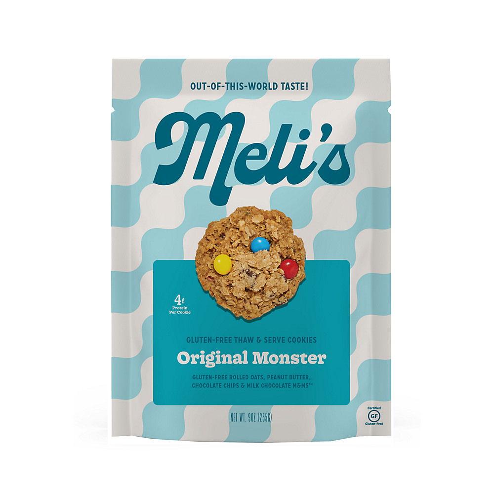 Calories in Meli's Monster Cookies Original Gluten Free Cookies, 12 oz
