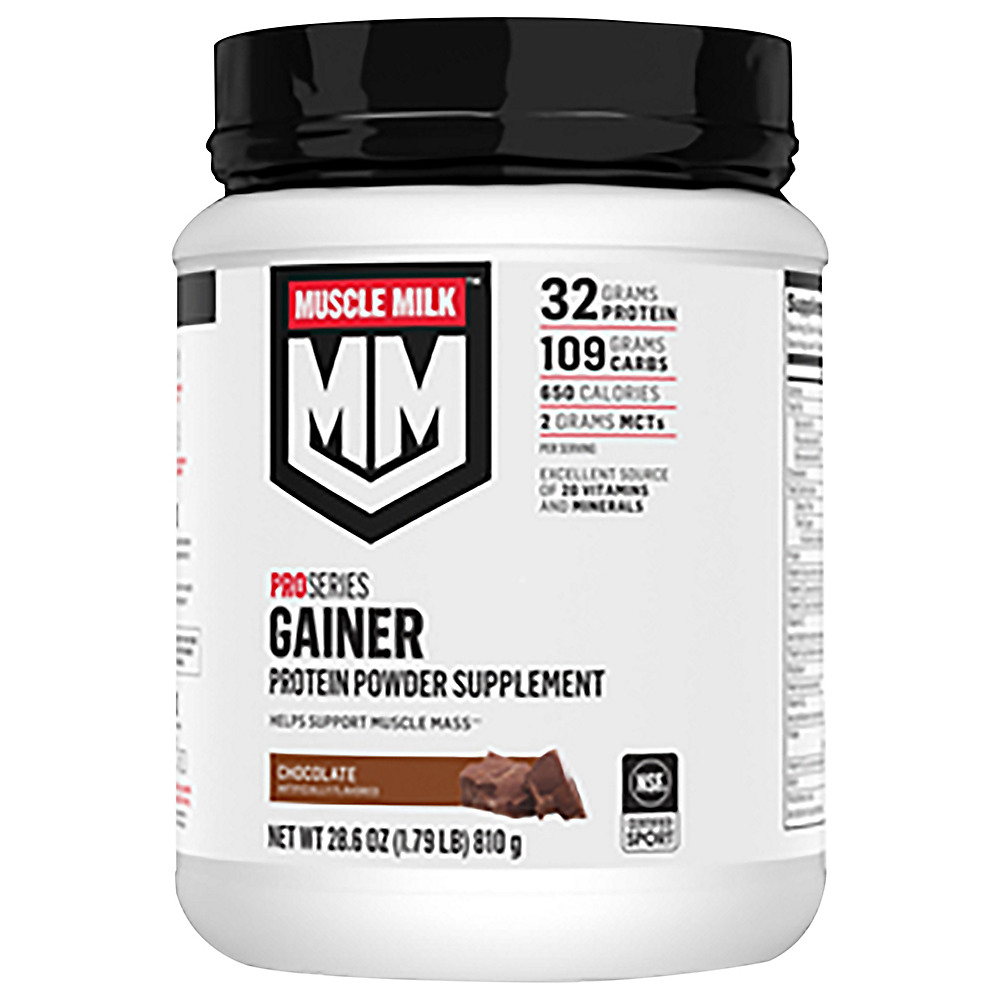 Calories in Muscle Milk Gainer Protein Powder Drink Mix, Chocolate, 1.79 lb