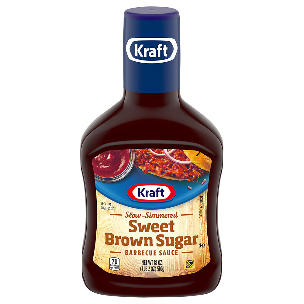 Calories in Kraft Sweet Brown Sugar BBQ Sauce, 18 oz