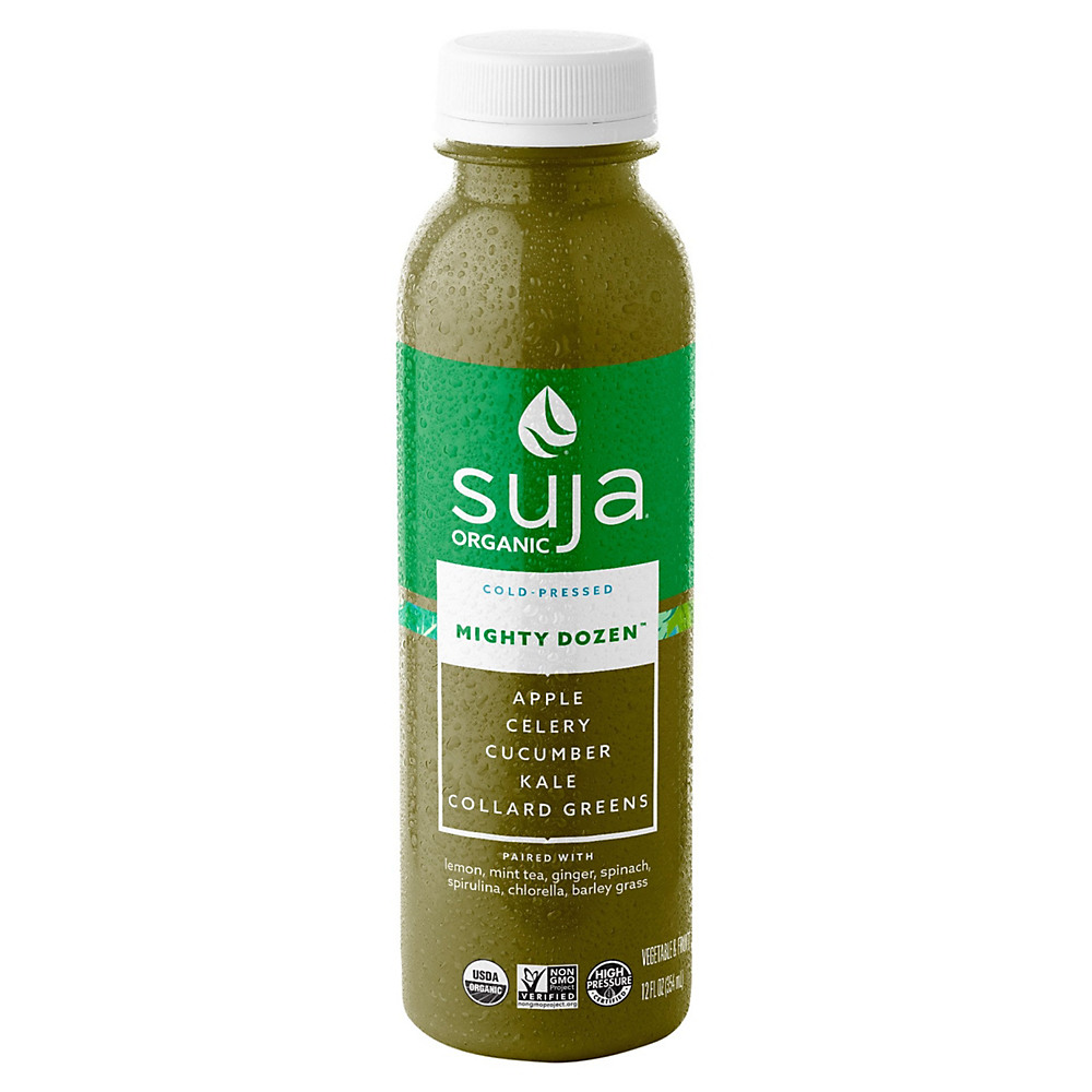Calories in Suja Mighty Dozen Organic Cold-Pressed Juice , 12 oz