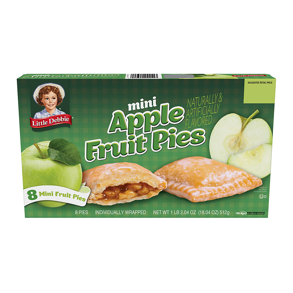 Calories in Little Debbie Apple Fruit Pies, 8 ea