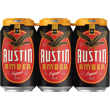 Independence Austin American Style Amber Ale Craft Beer 6 pk Cans, 12 oz