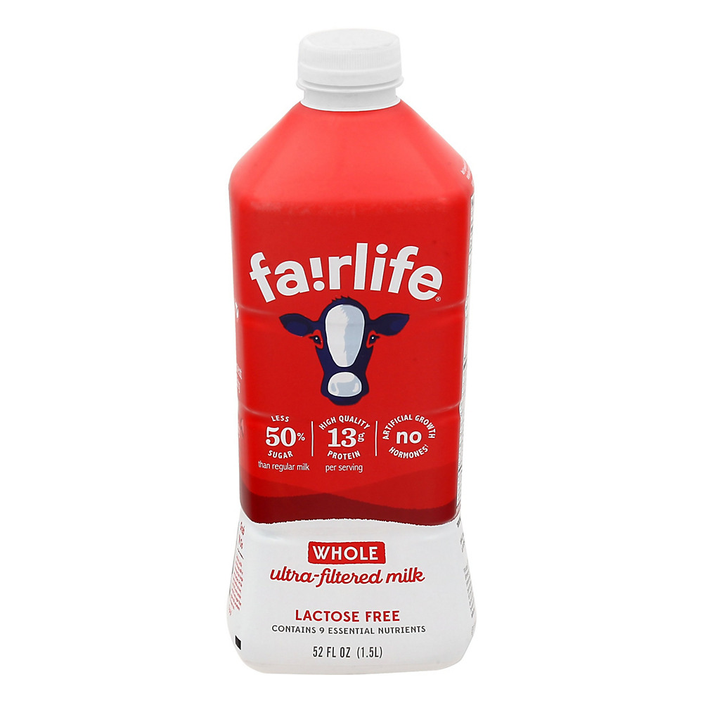 Calories in Fairlife Whole Milk, 52 oz
