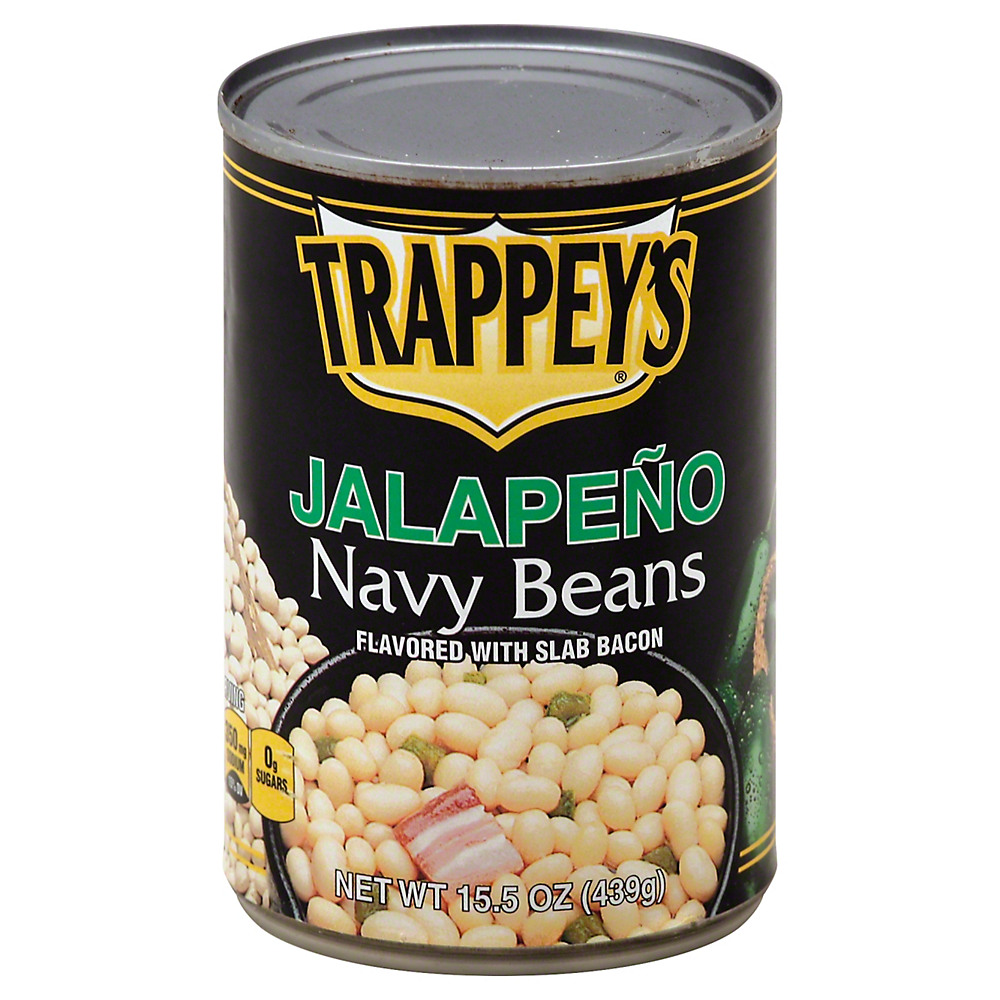 Calories in Trappey's Jalapeno Navy Beans With Bacon, 15.5 oz