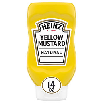 Heinz Yellow Mustard, 14 oz