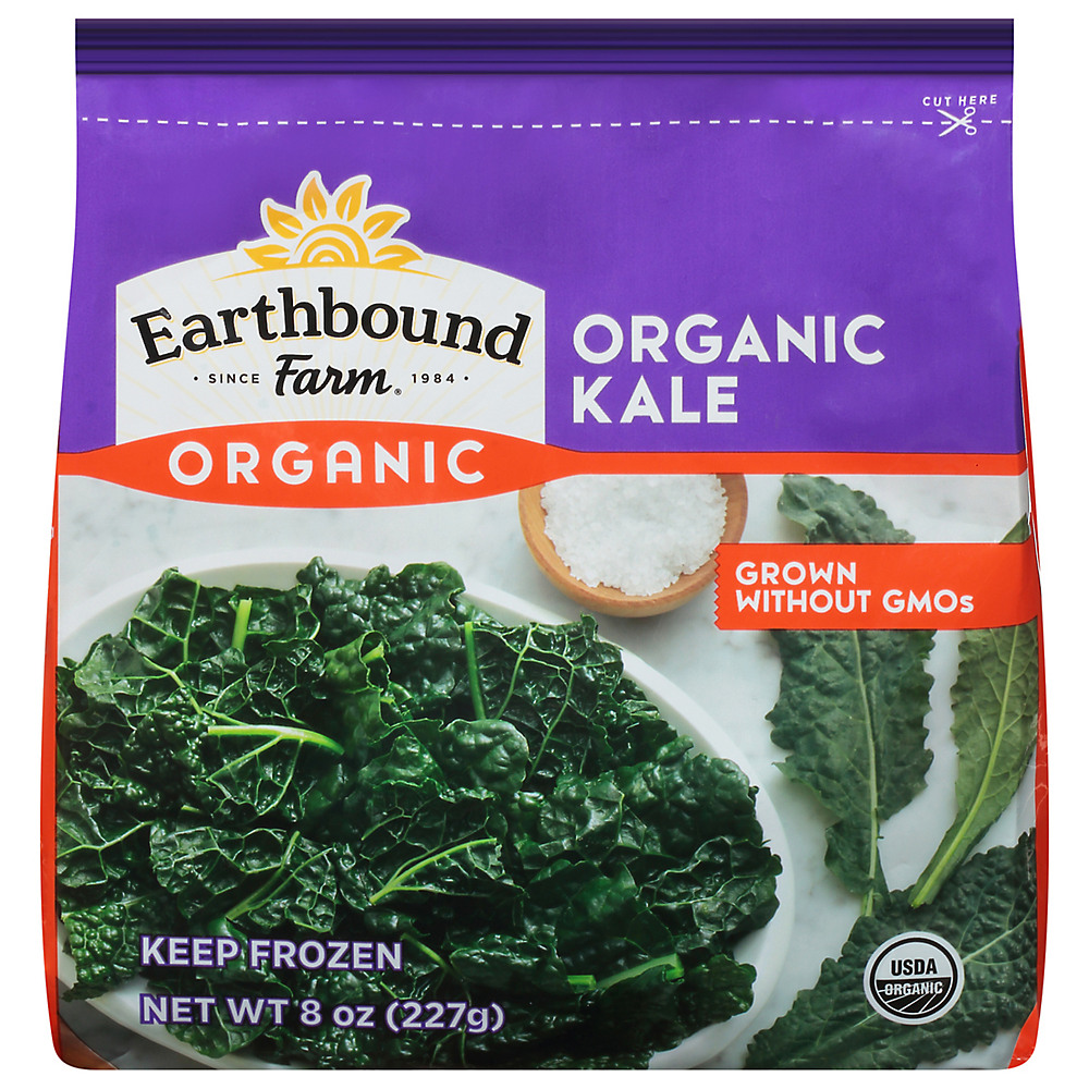 Calories in Earthbound Farm Organic Organic Kale, 8 oz