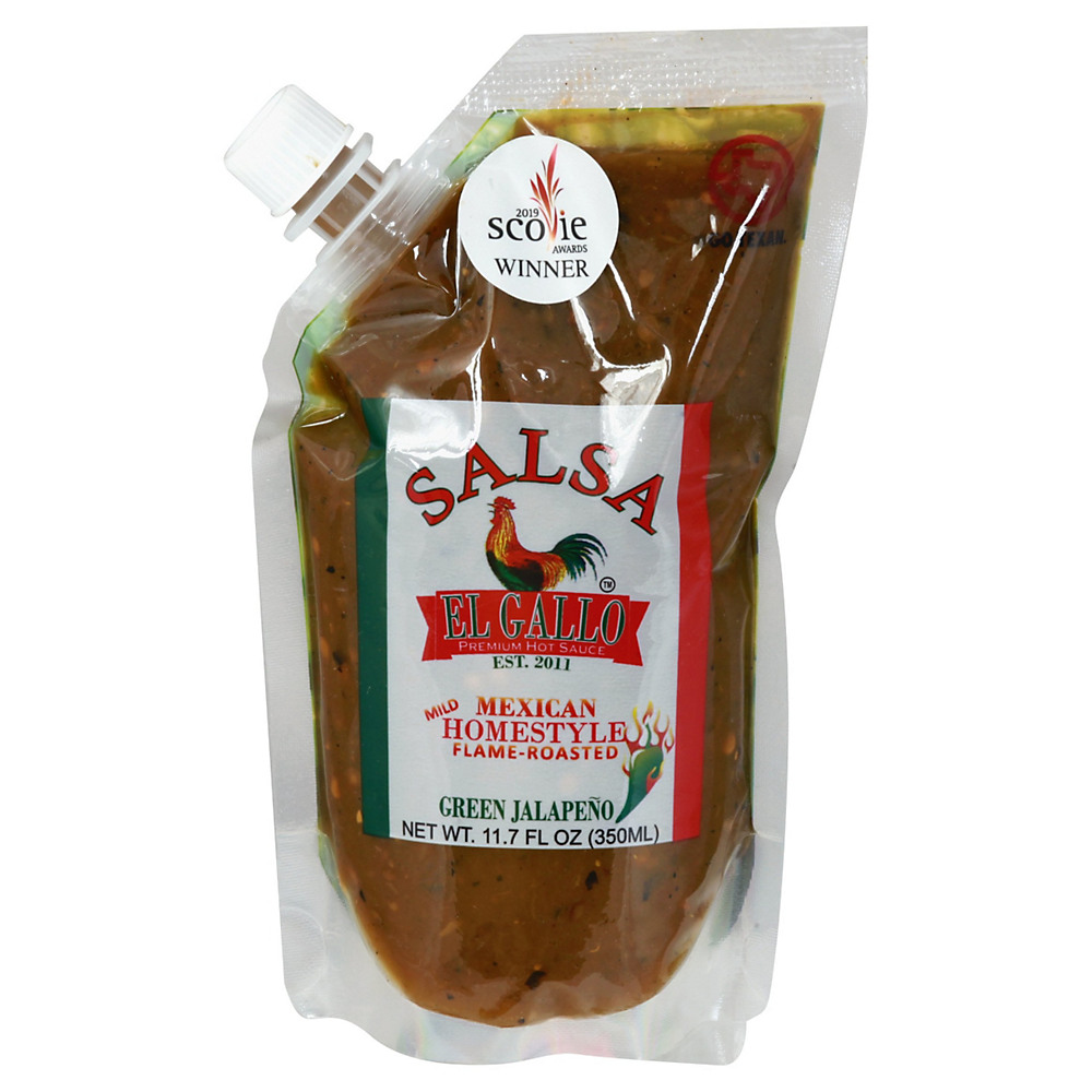 Calories in El Gallo Mild Homestyle Flame-Roasted Salsa, 11.7 oz