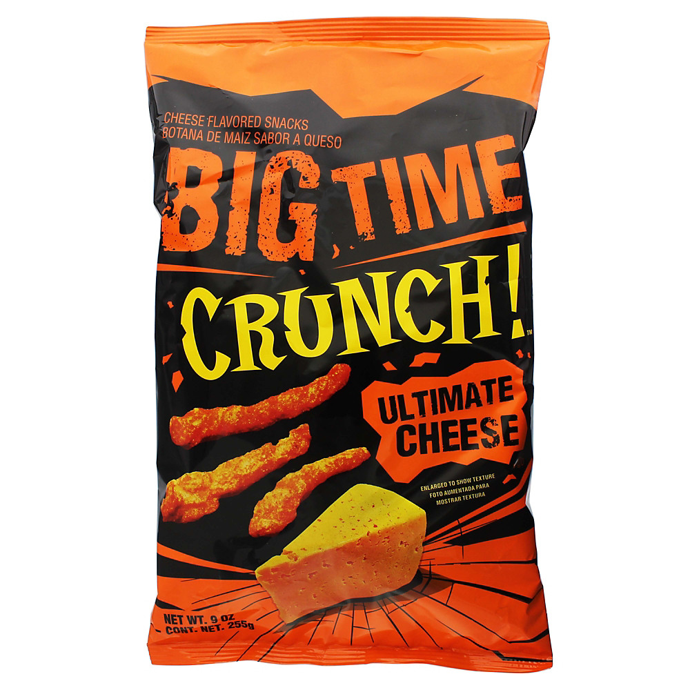 Calories in Big Time Crunch Ultimate Cheese Snacks, 9 oz