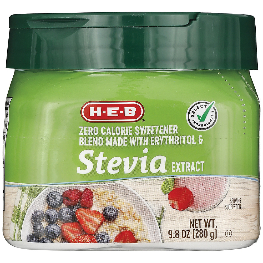 Calories in H-E-B Stevia Extract Jar, 9.8 oz