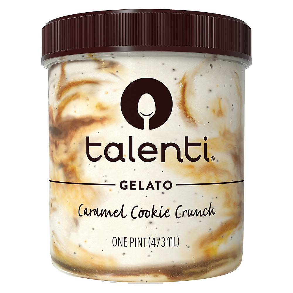 Calories in Talenti Caramel Cookie Crunch Gelato, 1 pt