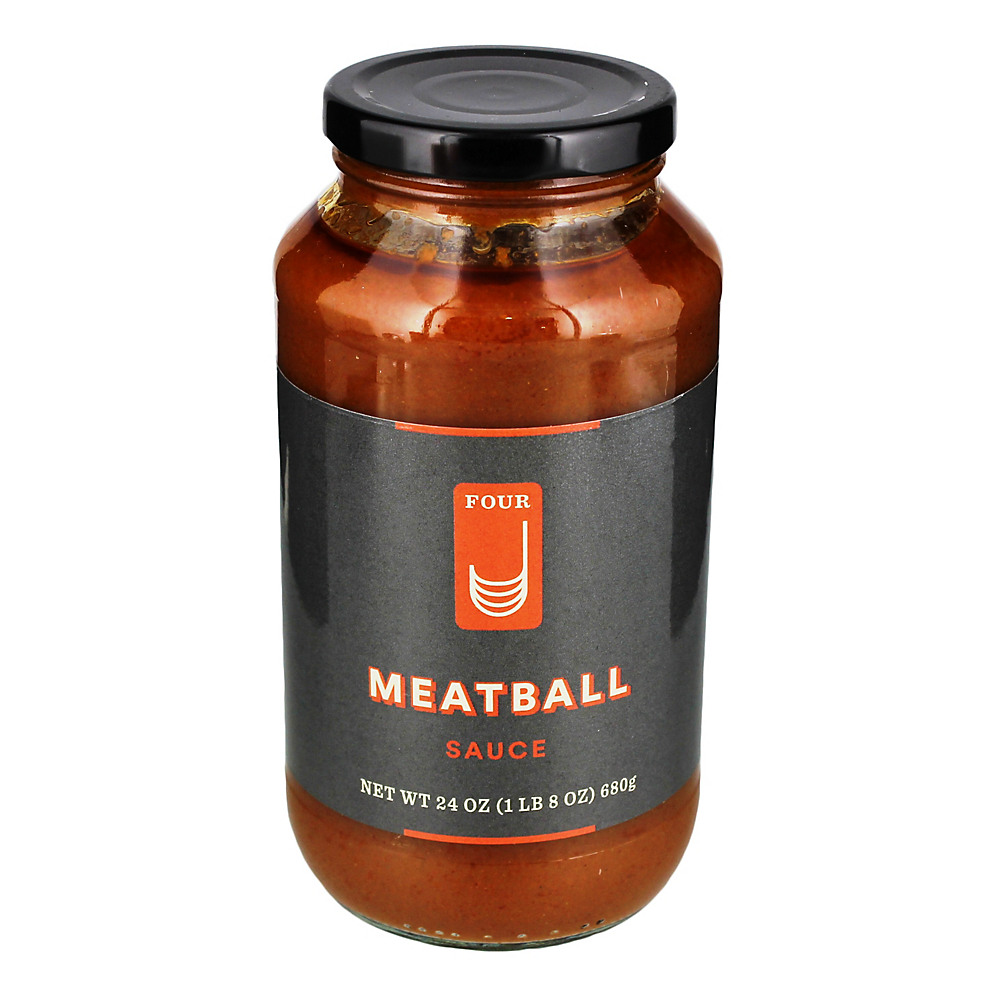 Calories in Four J Meatball Sauce, 24 oz