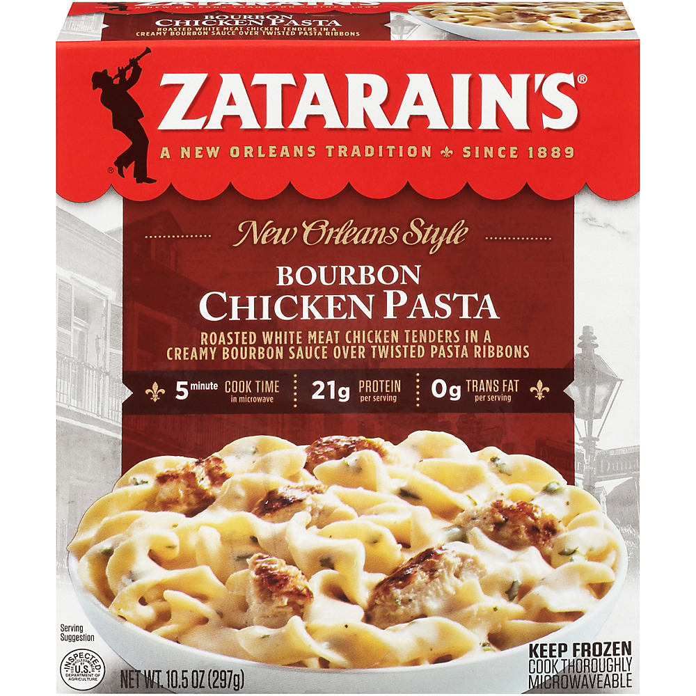 Calories in Zatarain's New Orleans Style Bourbon Chicken Pasta, 10.5 oz