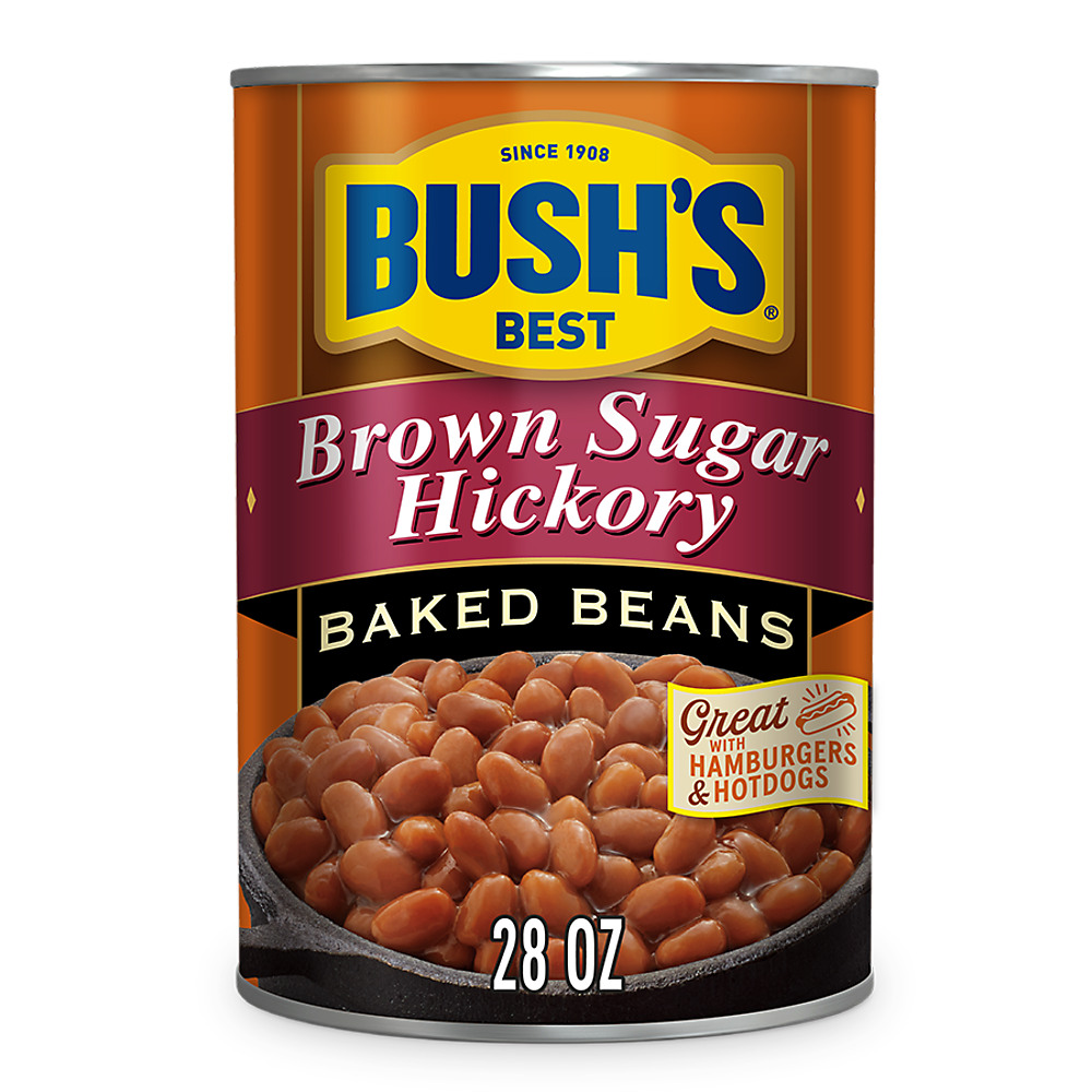 Calories in Bush's Best Brown Sugar Hickory Baked Beans, 28 oz
