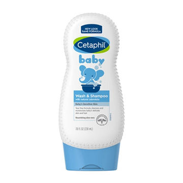 Cetaphil Baby Wash & Shampoo with Organic Calendula, 7.8 oz