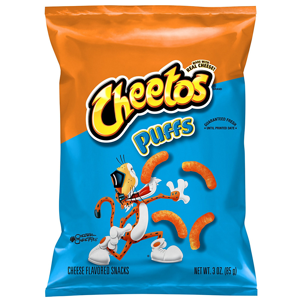 Calories in Cheetos Puffs Cheese Snacks, 3 oz