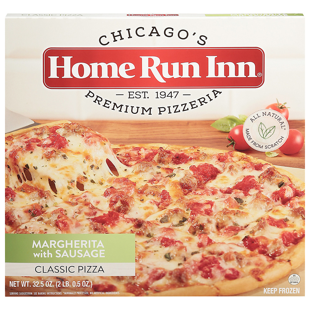 Calories in Home Run Inn Classic Margherita with Sausage Pizza, 32.5 oz