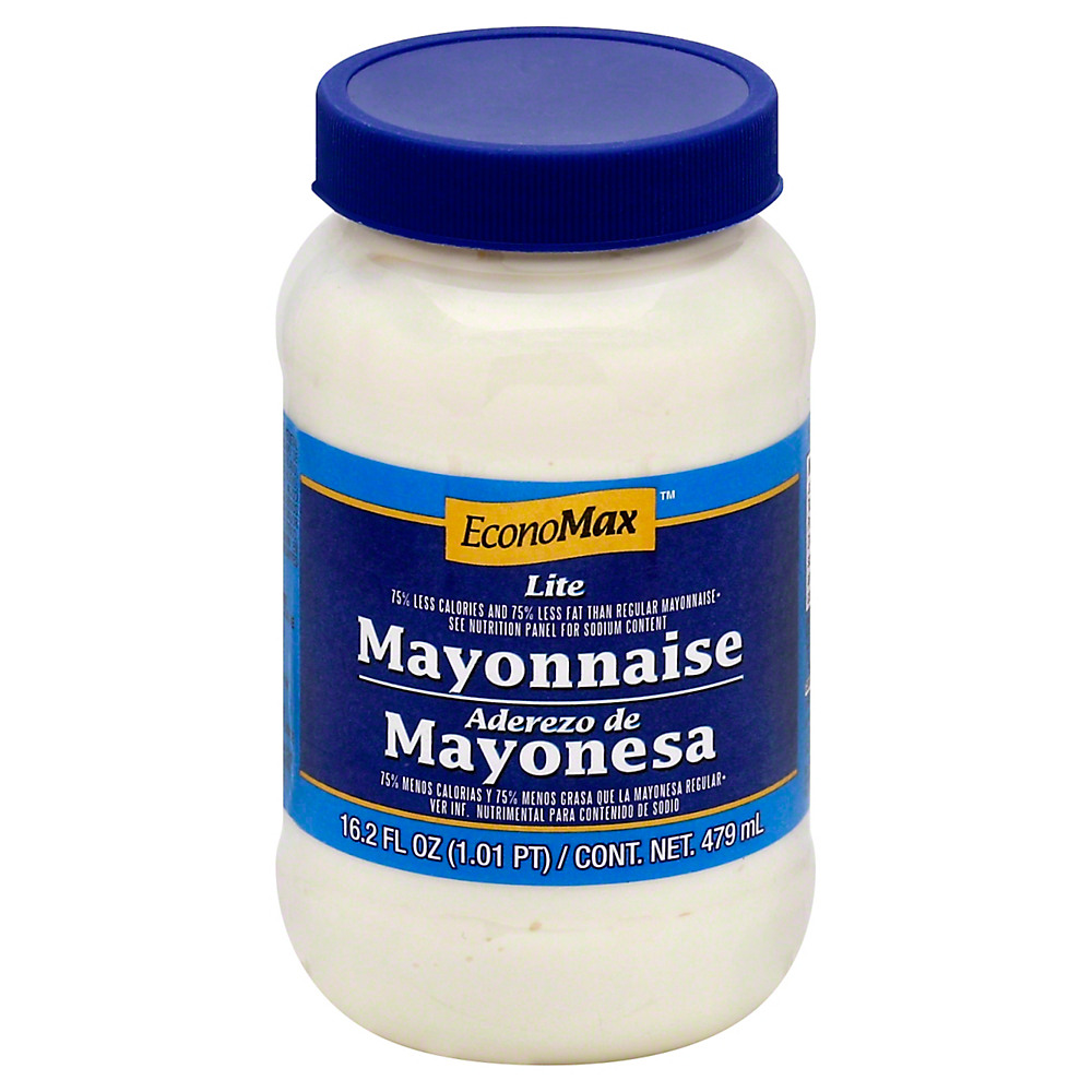 Calories in EconoMax Lite Mayonnaise, 16 oz