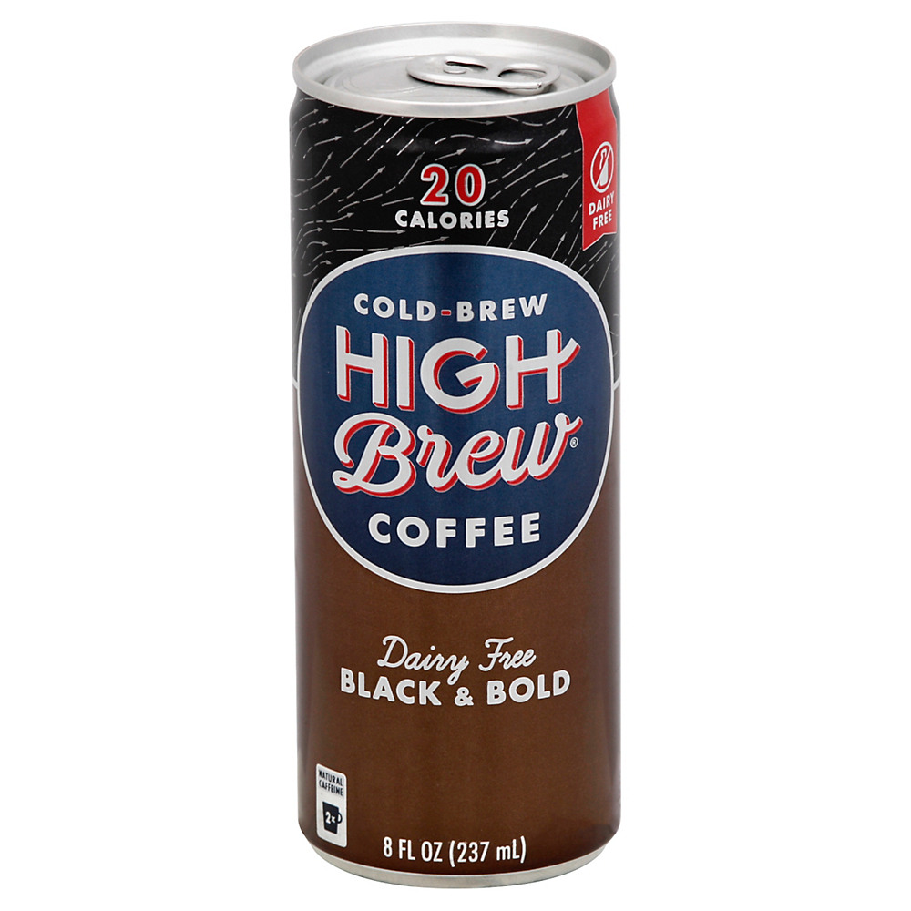 Calories in High Brew Coffee Dairy Free Black & Bold, 8 oz