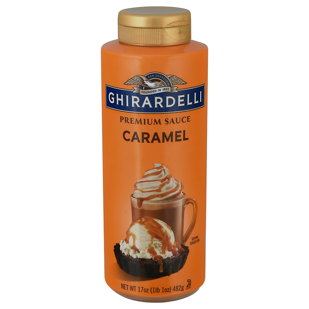 Calories in Ghirardelli Premium Caramel Sauce, 17 oz