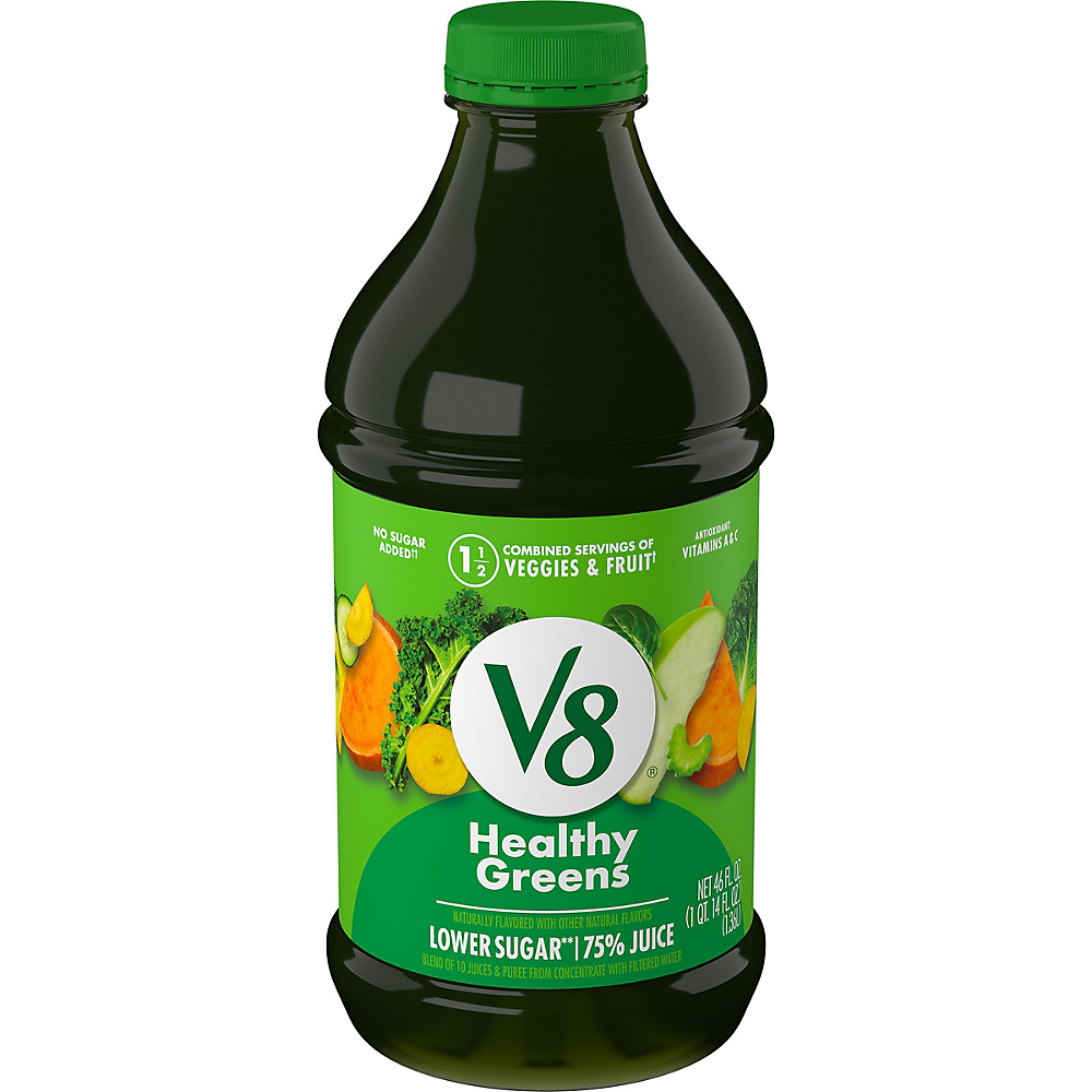 Calories in V8 Veggie Blends Healthy Green Vegetable & Fruit Beverage, 46 oz