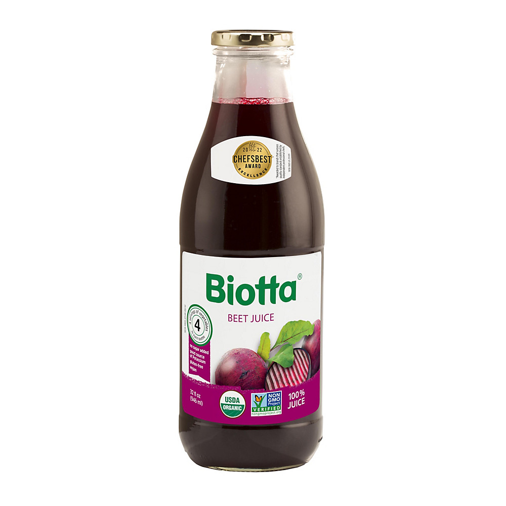 Calories in Biotta 100% Beet Juice, 32 oz