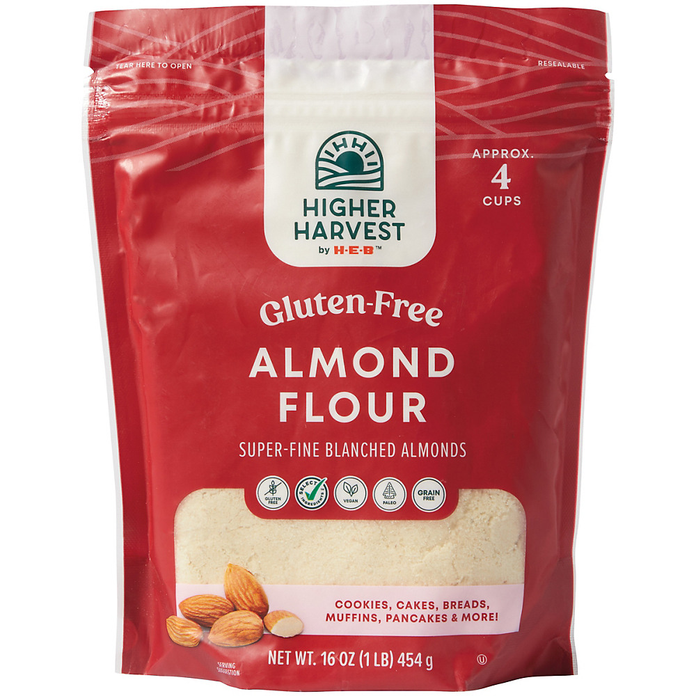 Calories in H-E-B Gluten Free Almond Flour, 1 lb