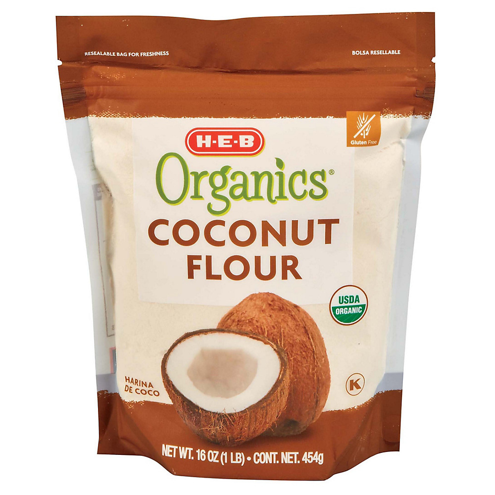 Calories in H-E-B Organics Coconut Flour, 1 lb