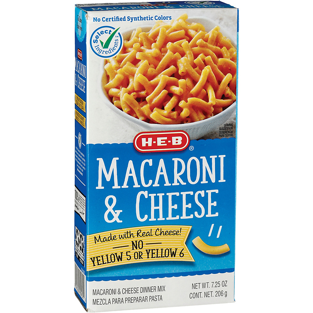 Calories in H-E-B Macaroni & Cheese, 7.25 oz