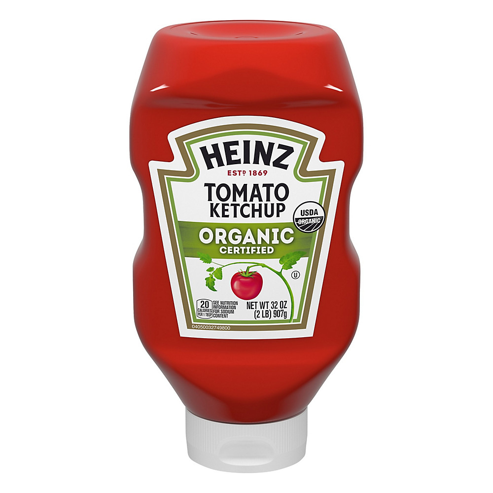 Calories in Heinz Organic Tomato Ketchup, 32 oz