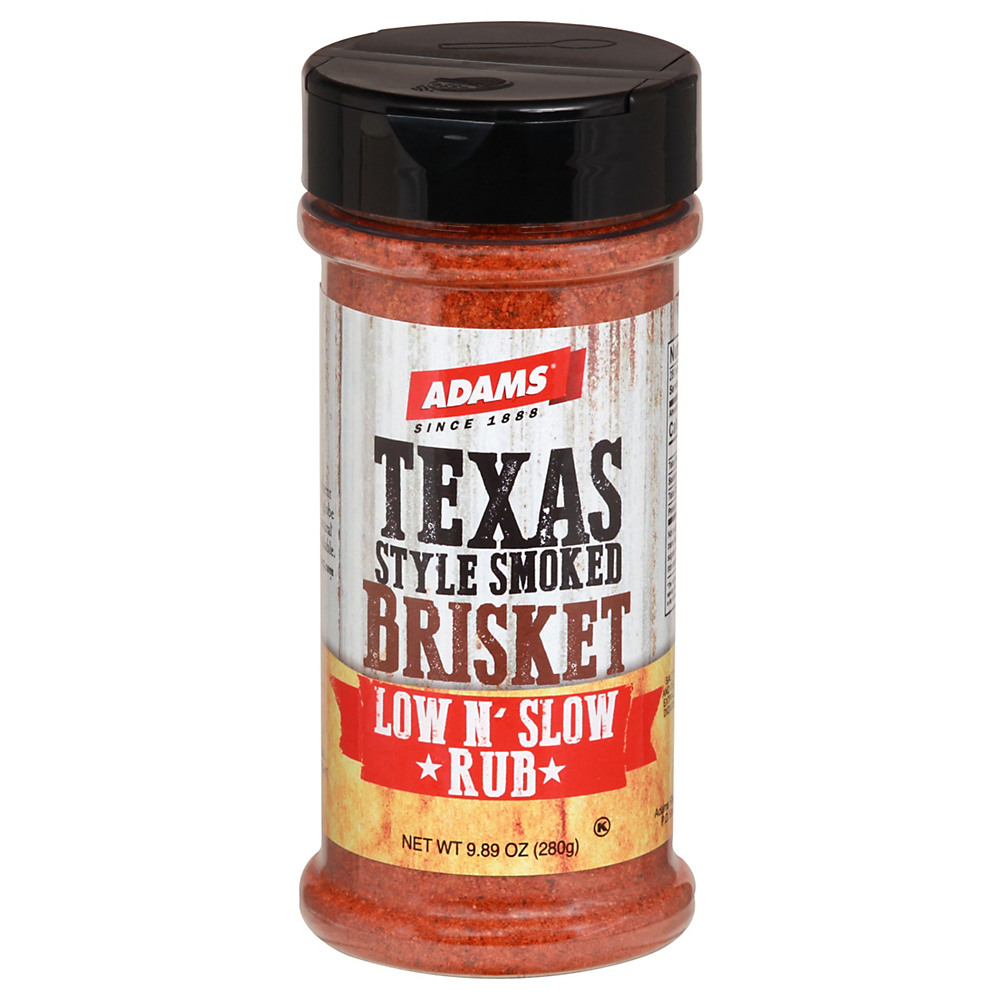Calories in Adams Texas Style Smoked Brisket Rub, 9.89 oz