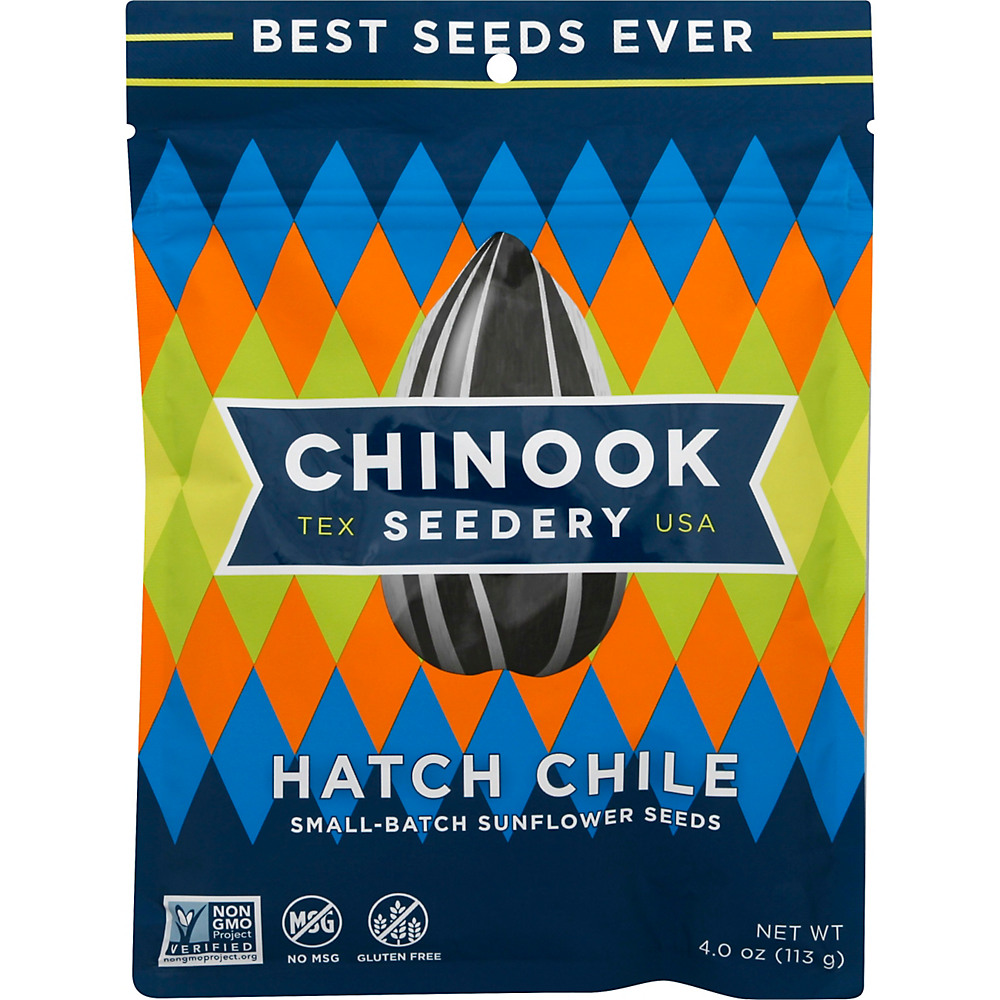 Calories in Chinook Seedery Sunflower Seeds Hatch Green Chile, 4 oz